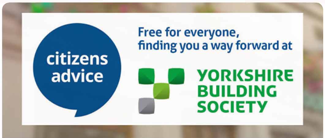 citizens advice and YBS logos